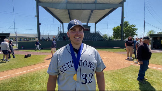 Kutztown University commit and right-handed pitcher Bryce Schafer