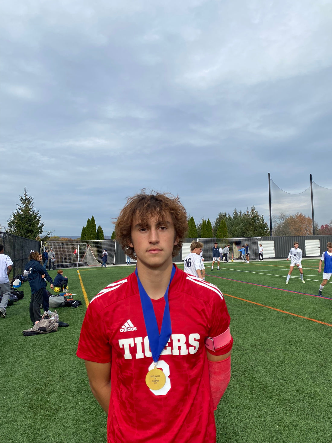 Fleetwood's standout defender Nate Herb