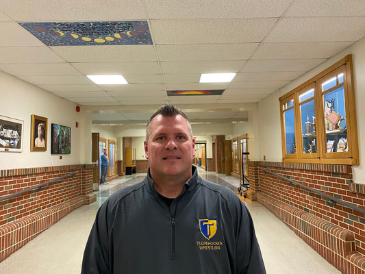 Tulpehocken wrestling coach Madison Winchester
