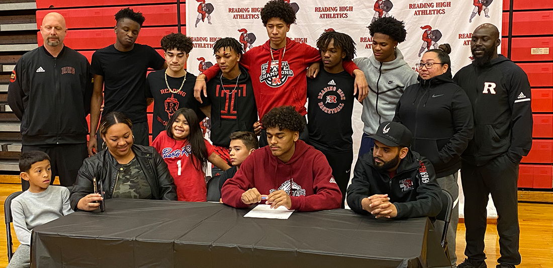 Reading High guard Ruben Rodriguez will continue his basketball career at Division I Rider