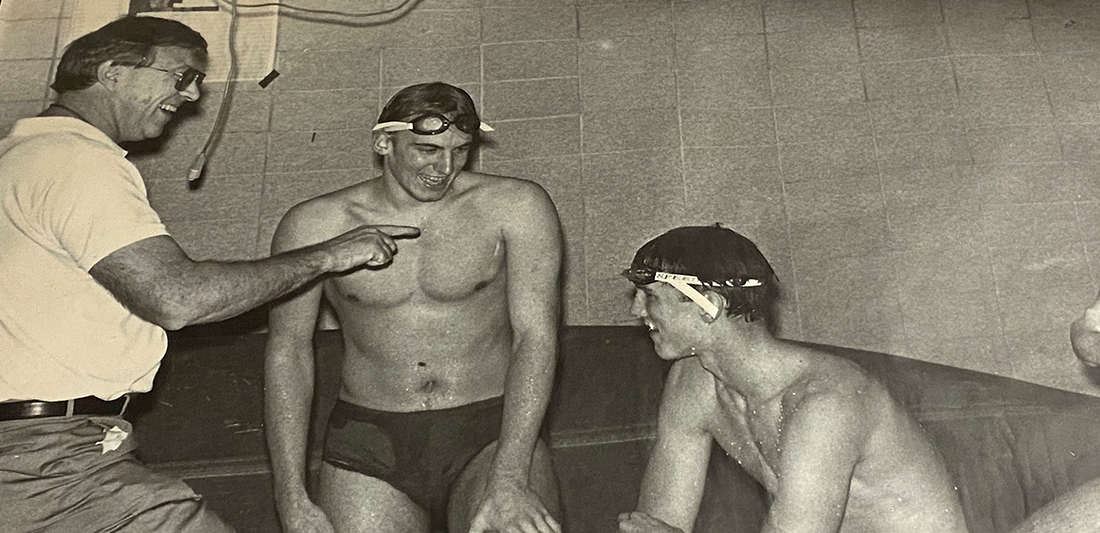 Wilson Swim Coach Roy Snyder surpassed 600 career Victories