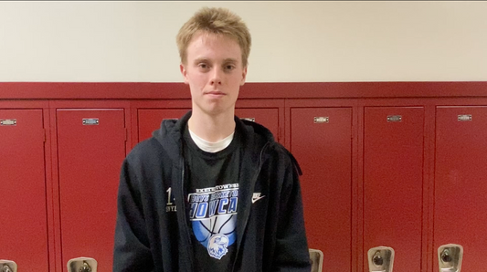 Exeter senior Teddy Snyder talks with SV Sports