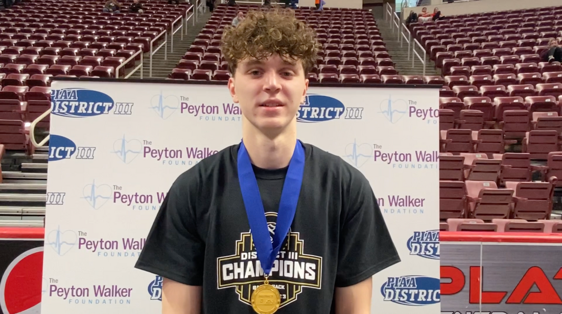 Berks Catholic's Ryan Koch talks with SV Sports after District Championship