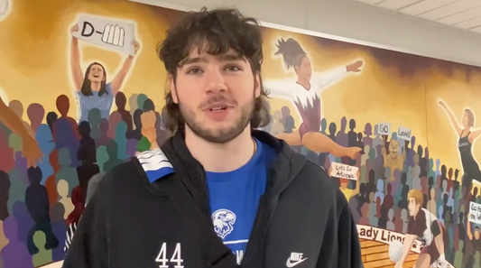 Exeter senior Anthony Caccese on their State Run