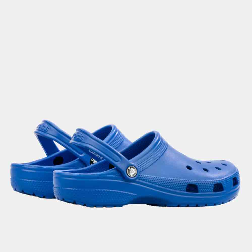 Rear/side view of the Crocs Classic Clogs.