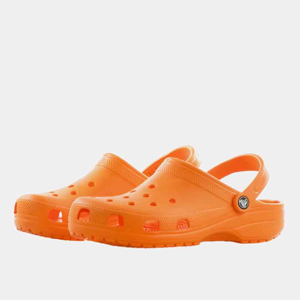 Front view of the Crocs Classic Clogs.