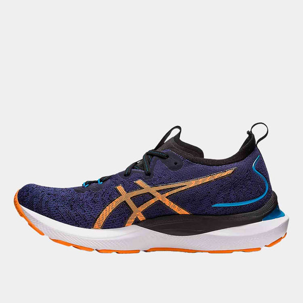 Side medial view of the Men's Asics Gel-Cumulus 24 Running Shoes.