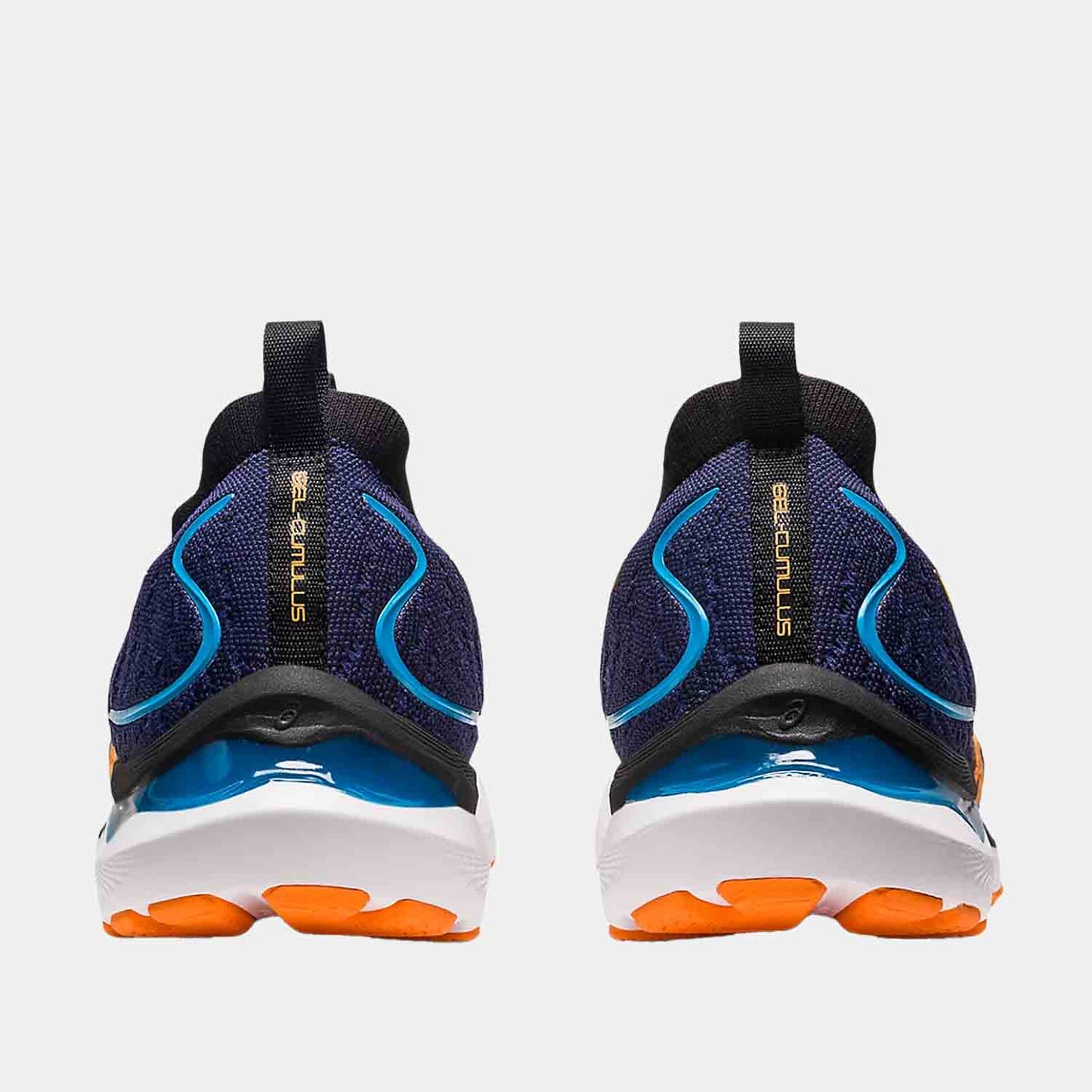 Rear view of the Men's Asics Gel-Cumulus 24 Running Shoes.