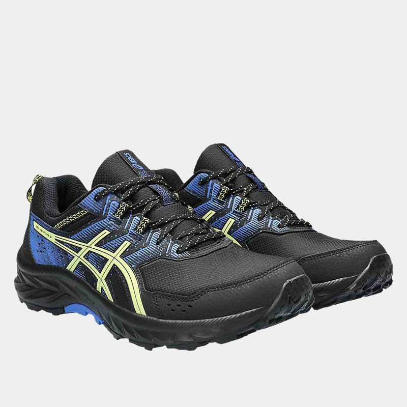 Front view of Men's Asics Gel-Venture 9 Extra Wide Trail Running Shoes.