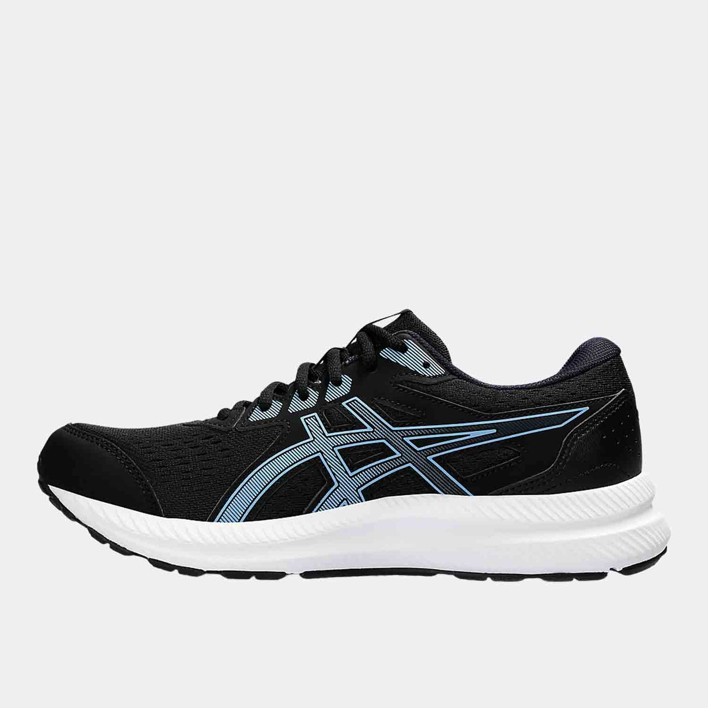 Side medial view of Men's Asics Gel-Contend 8 Running Shoes.