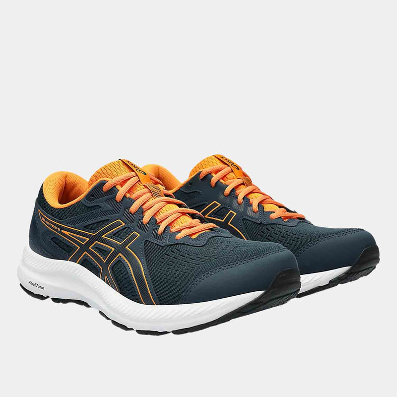 Front view of Men's Asics Gel-Contend 8 Extra Wide Running Shoes.