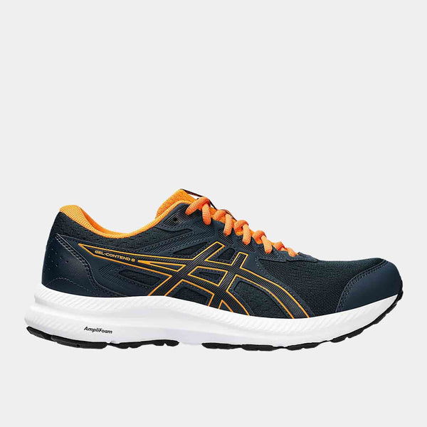 Side view of Men's Asics Gel-Contend 8 Extra Wide Running Shoes.