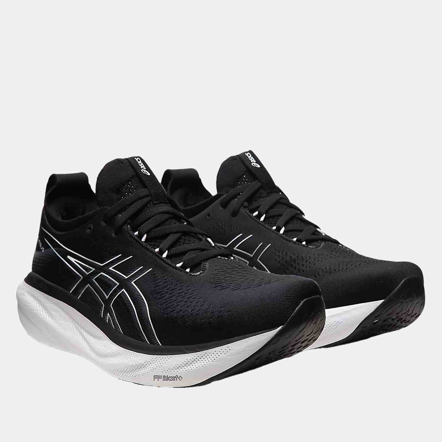 Front view of the Men's Asics Gel-Nimbus 25 Running Shoes.