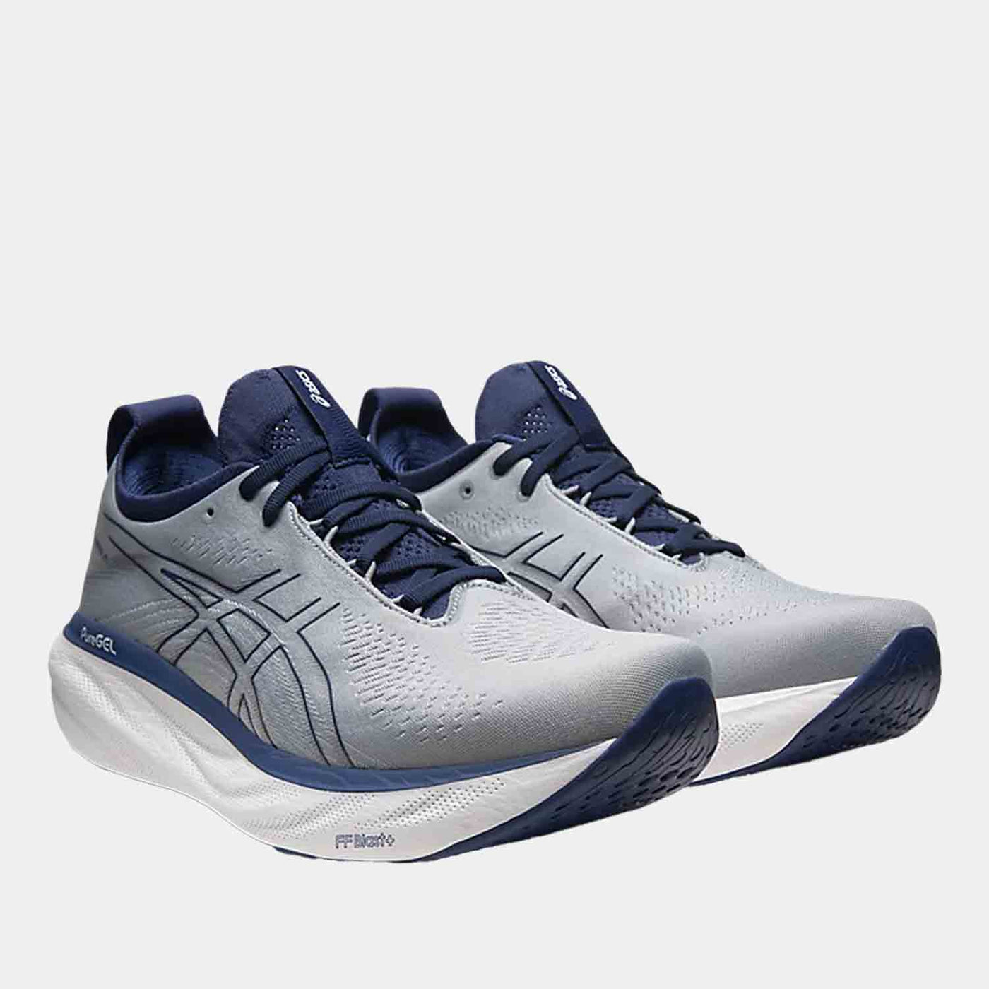 ASICS Gel Nimbus 25 Men\'s Size 12.5 Athletic Running Shoes Gray Navy Sneakers Amazon.com | ASICS Men main image 3
