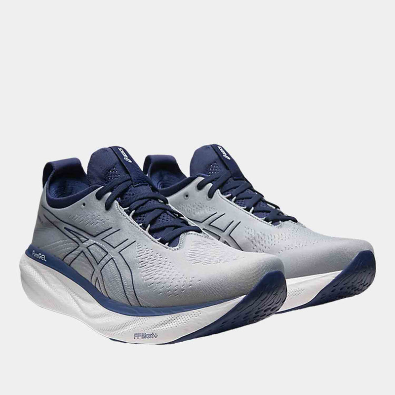 Front view of the Men's Asics Gel-Nimbus 25 Running Shoes.