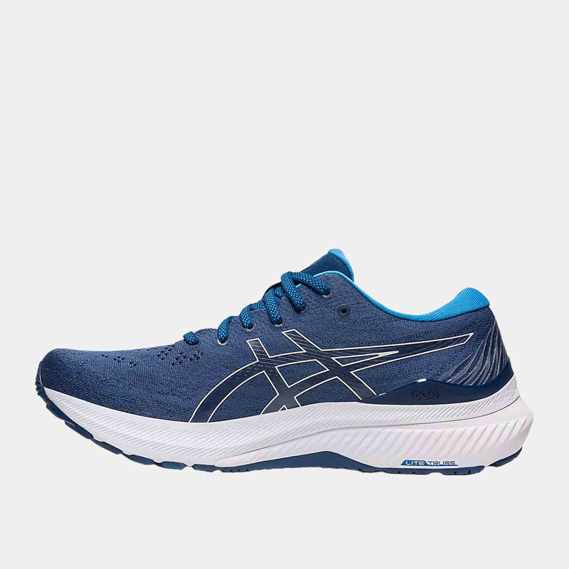 Side medial view of the Men's Asics Gel-Kayano 29 Running Shoes.