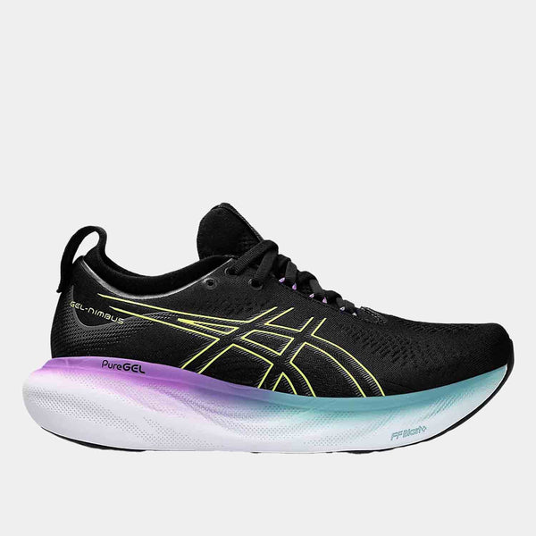 Side view of the Women's Asics Gel-Nimbus 25 Running Shoes.