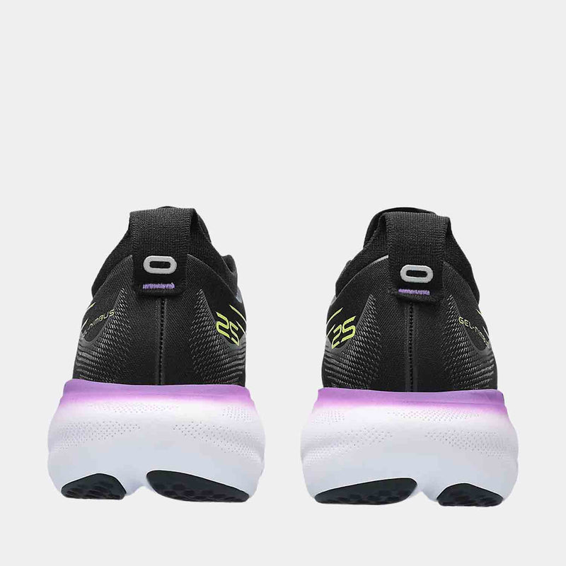 Rear view of the Women's Asics Gel-Nimbus 25 Running Shoes.