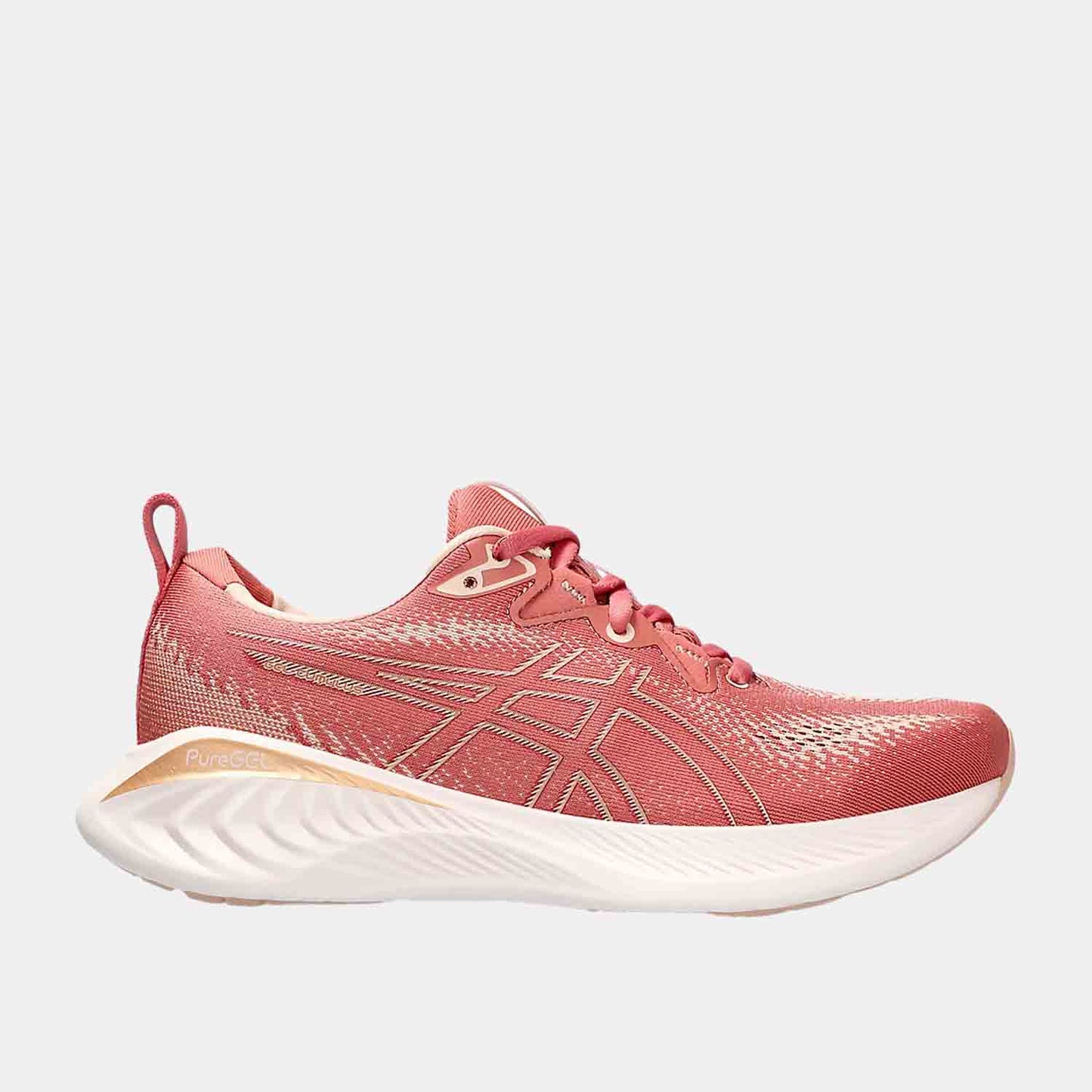 Side view of Women's Asics Gel-Cumulus 25 Running Shoes.