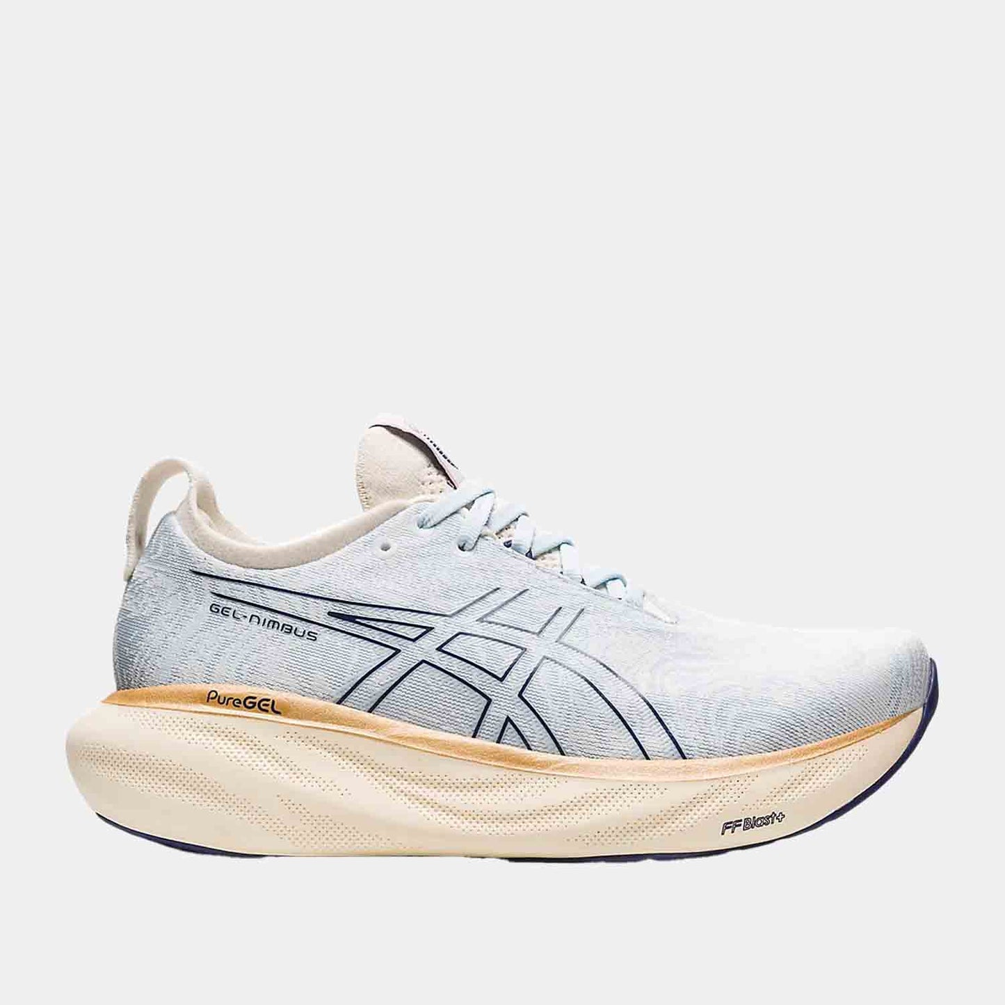 Side view of Women's Asics Gel-Nimbus 25 Running Shoes.