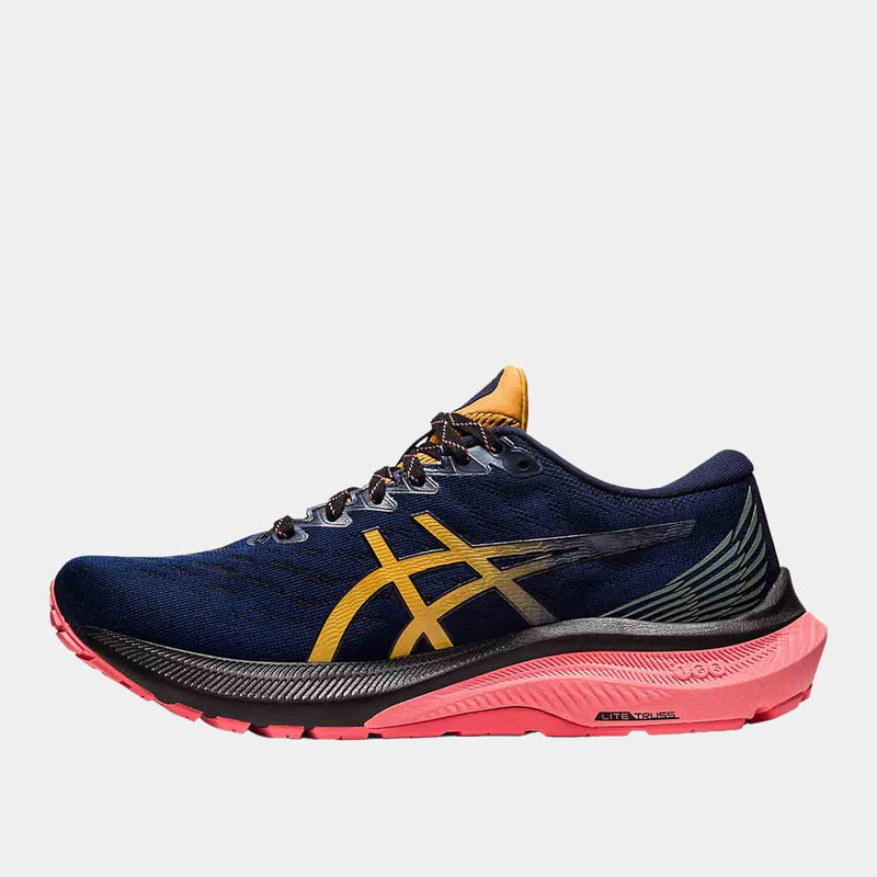 Side medial view of the Women's Asics GT-2000 11 TR Wide Running Shoes.