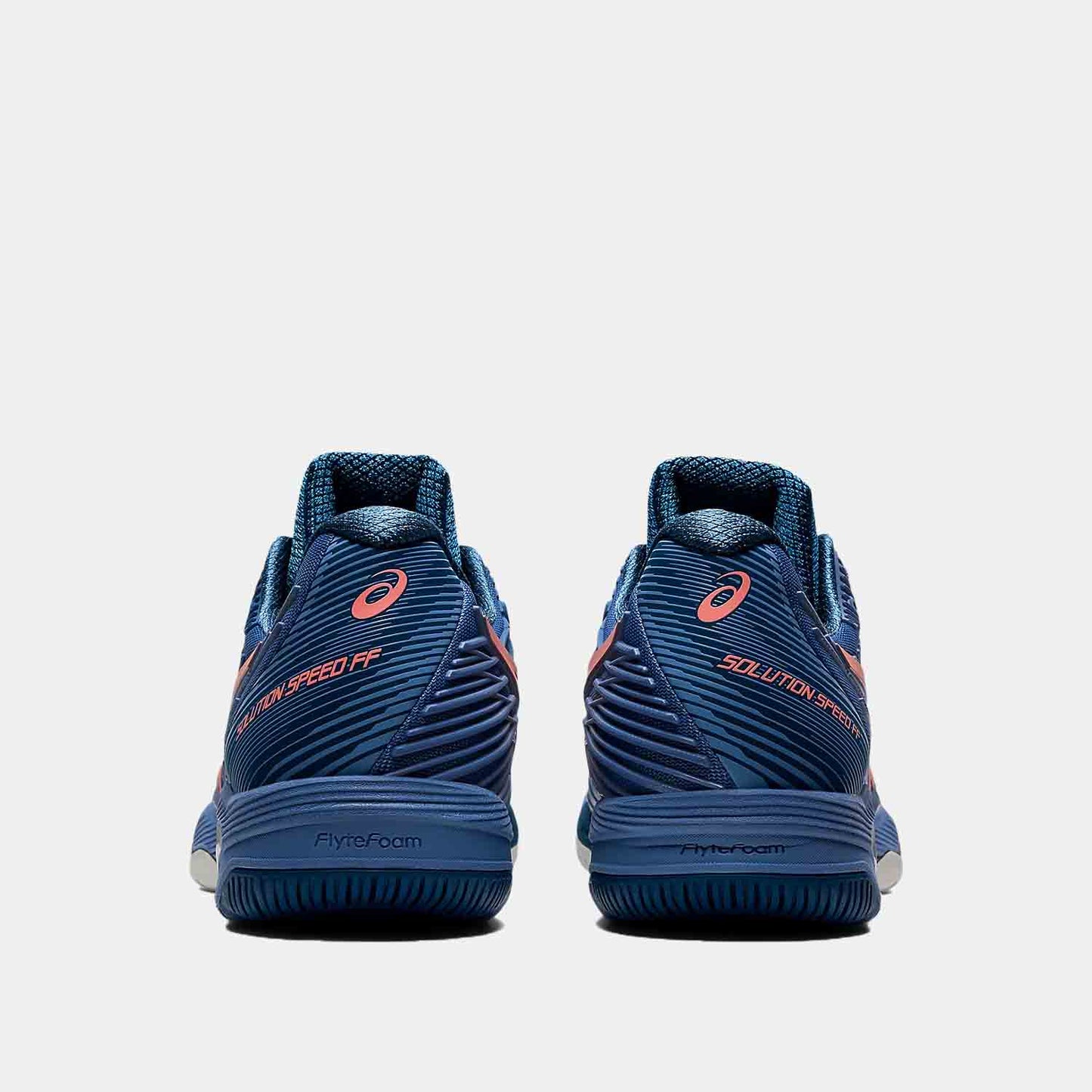 Rear view of the Men's Asics Solution Speed FF 2.
