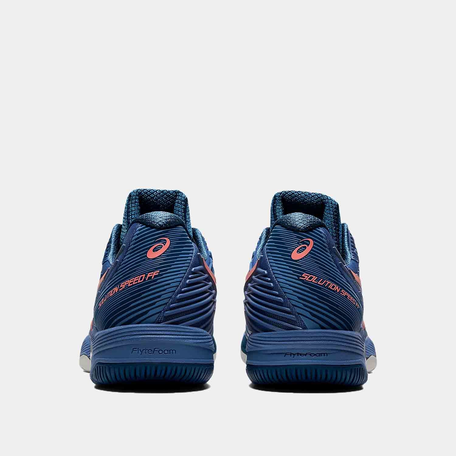 Rear view of the Men's Asics Solution Speed FF 2.