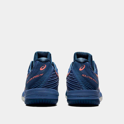 Rear view of the Men's Asics Solution Speed FF 2.