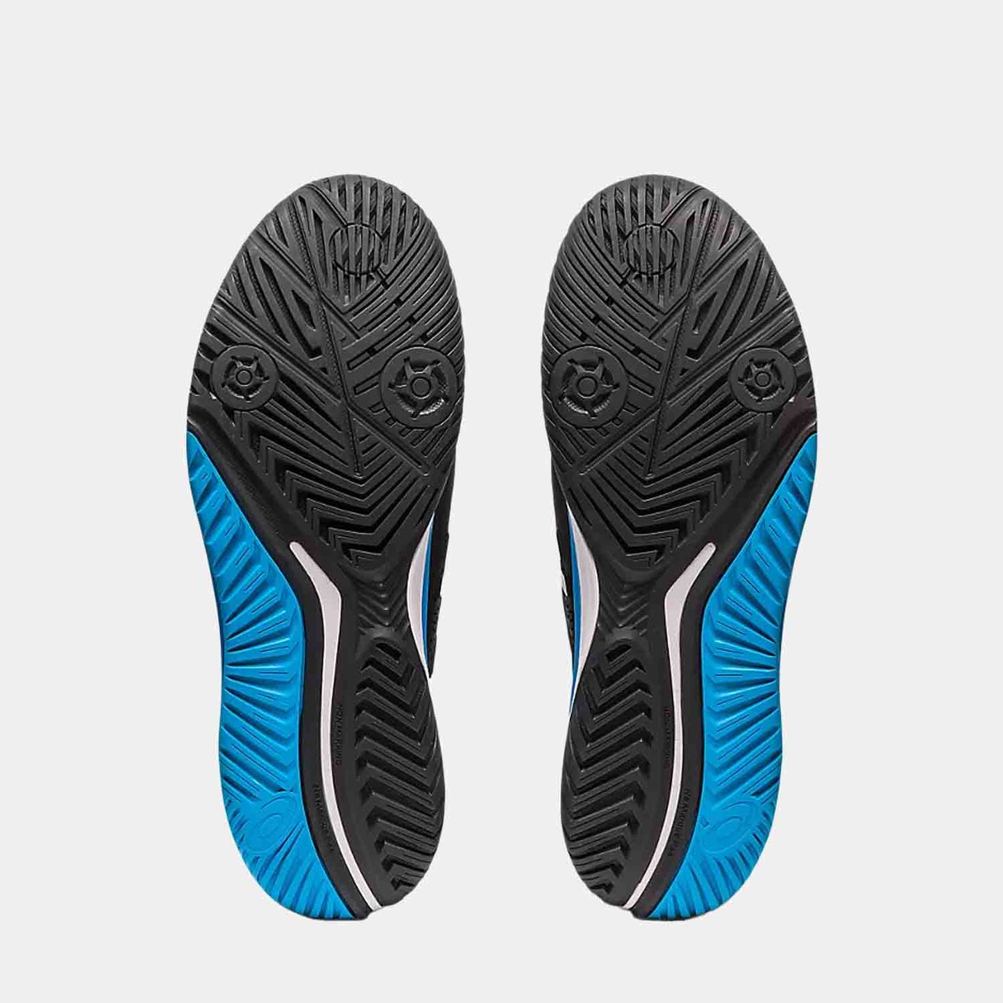 Bottom view of the Men's Asics Gel-Resolution 9 Tennis Shoes.