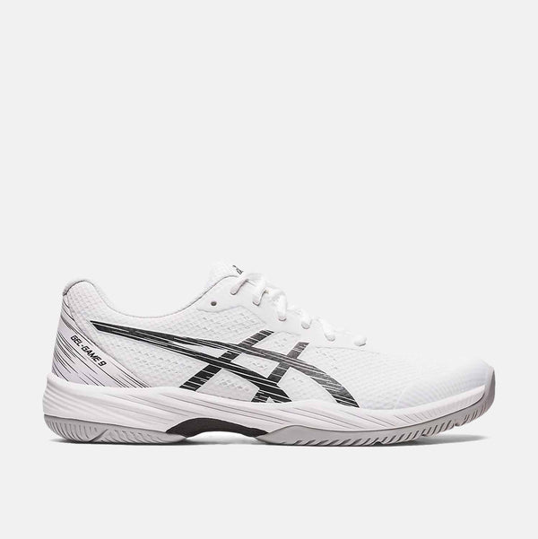 Side view of Men's Asics GEL-GAME 9 Tennis Shoes.