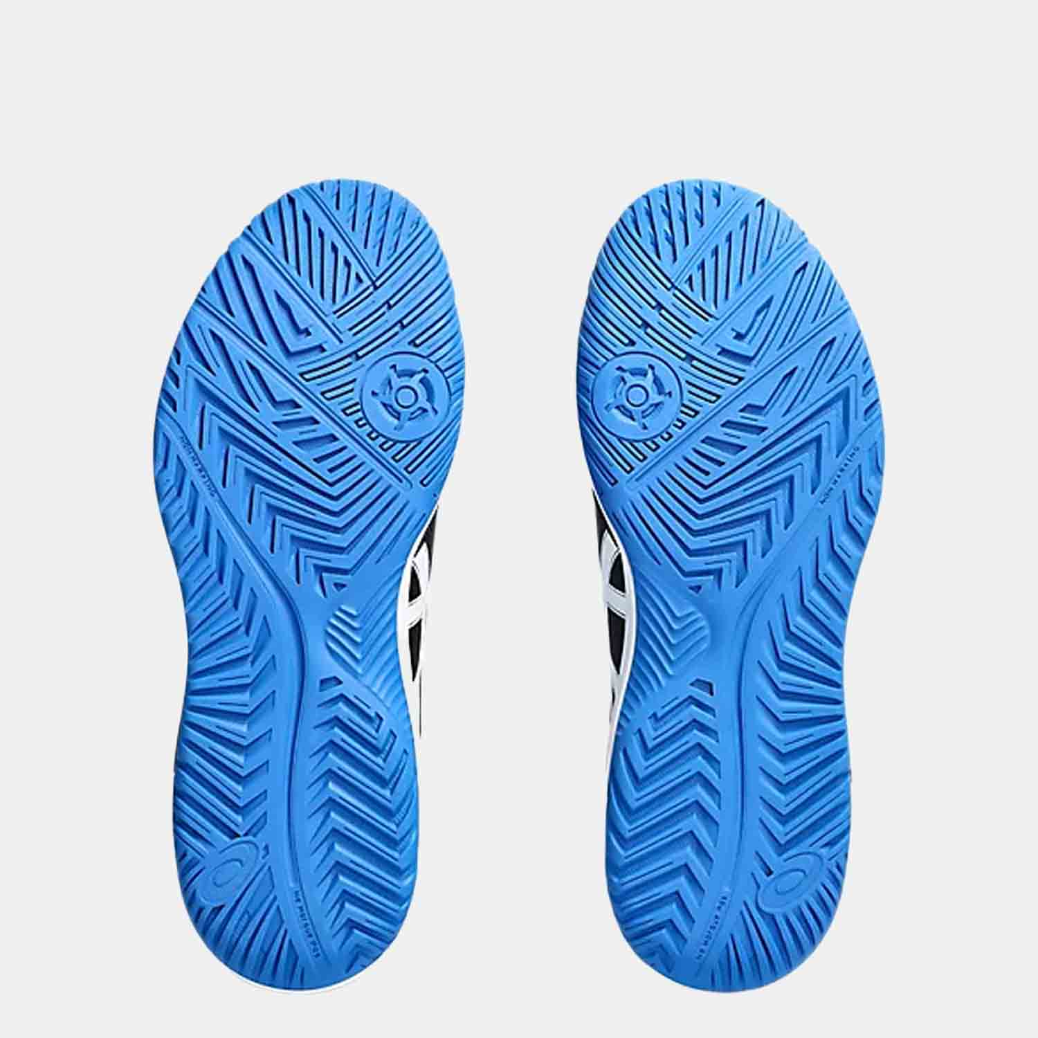 Bottom view of Men's Asics Gel-Dedicate 8.