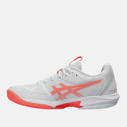 Side medial view of the Asics Women's Solution Speed FF 3 Tennis Shoes.