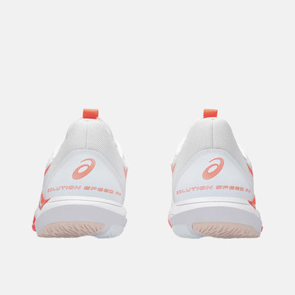 Rear view of the Asics Women's Solution Speed FF 3 Tennis Shoes.