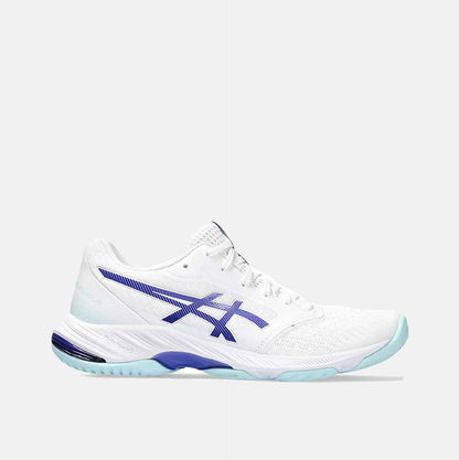 Side view of Women's Asics Netburner Ballistic FF 3.