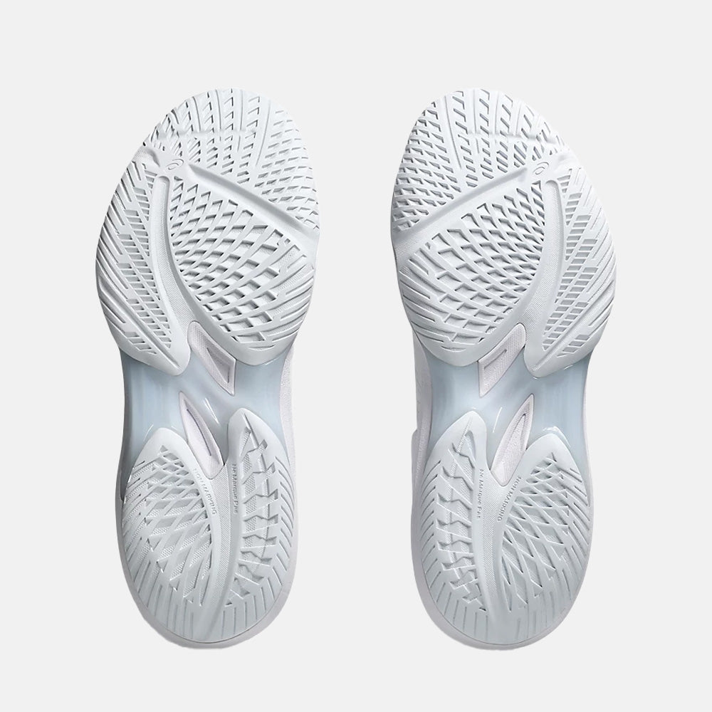 Bottom view of the Asics Women's Sky Elite FF MT 3 Volleyball Shoes.