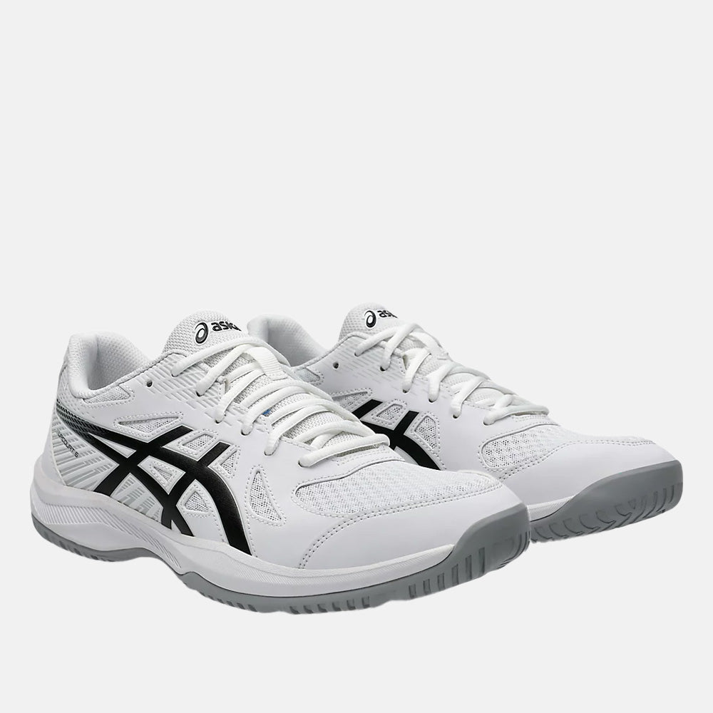 Front view of the Asics Men's Upcourt 6 Volleyball Shoes.
