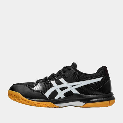 Side medial view of Women's Asics Gel-Rocket 9.