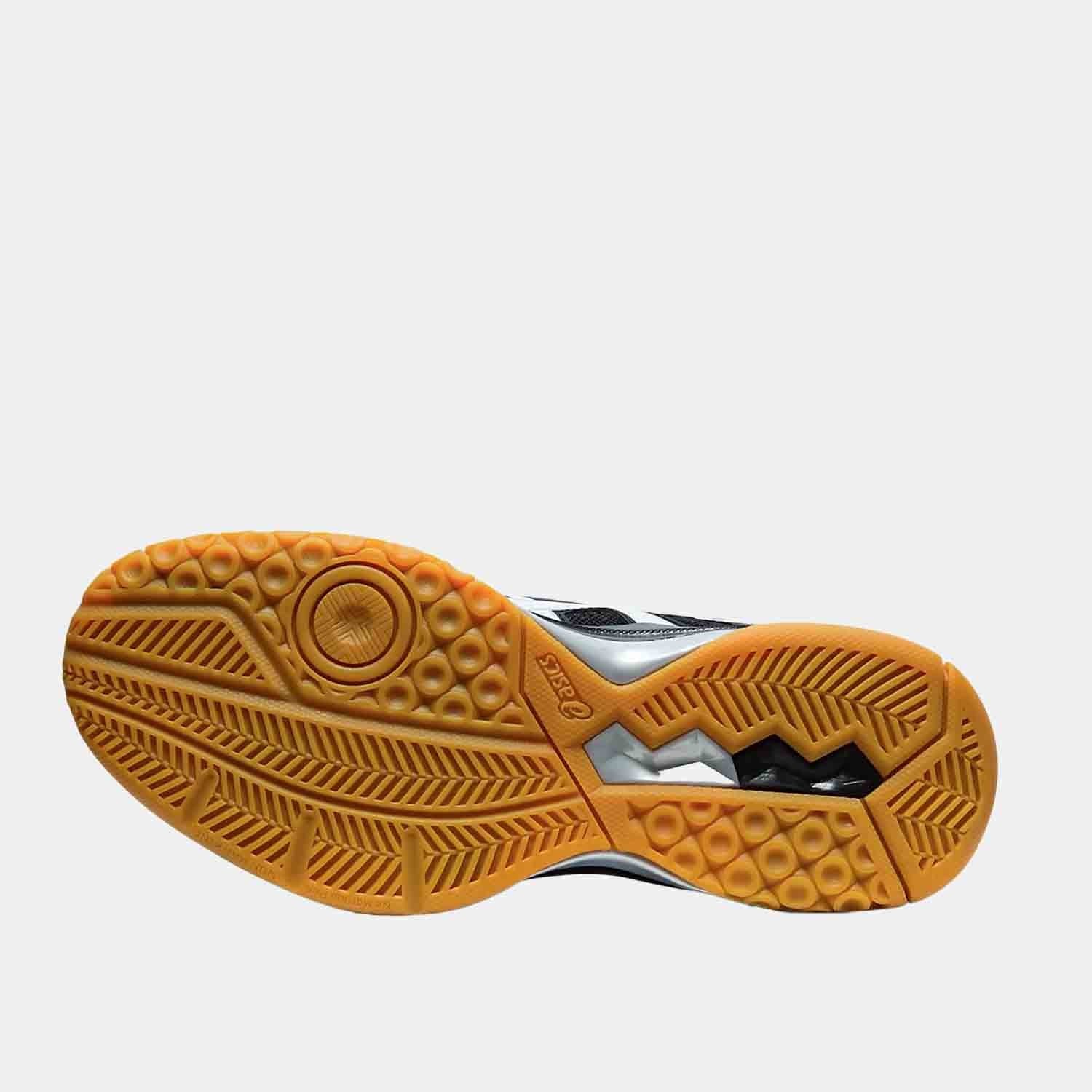 Bottom view of Women's Asics Gel-Rocket 9.