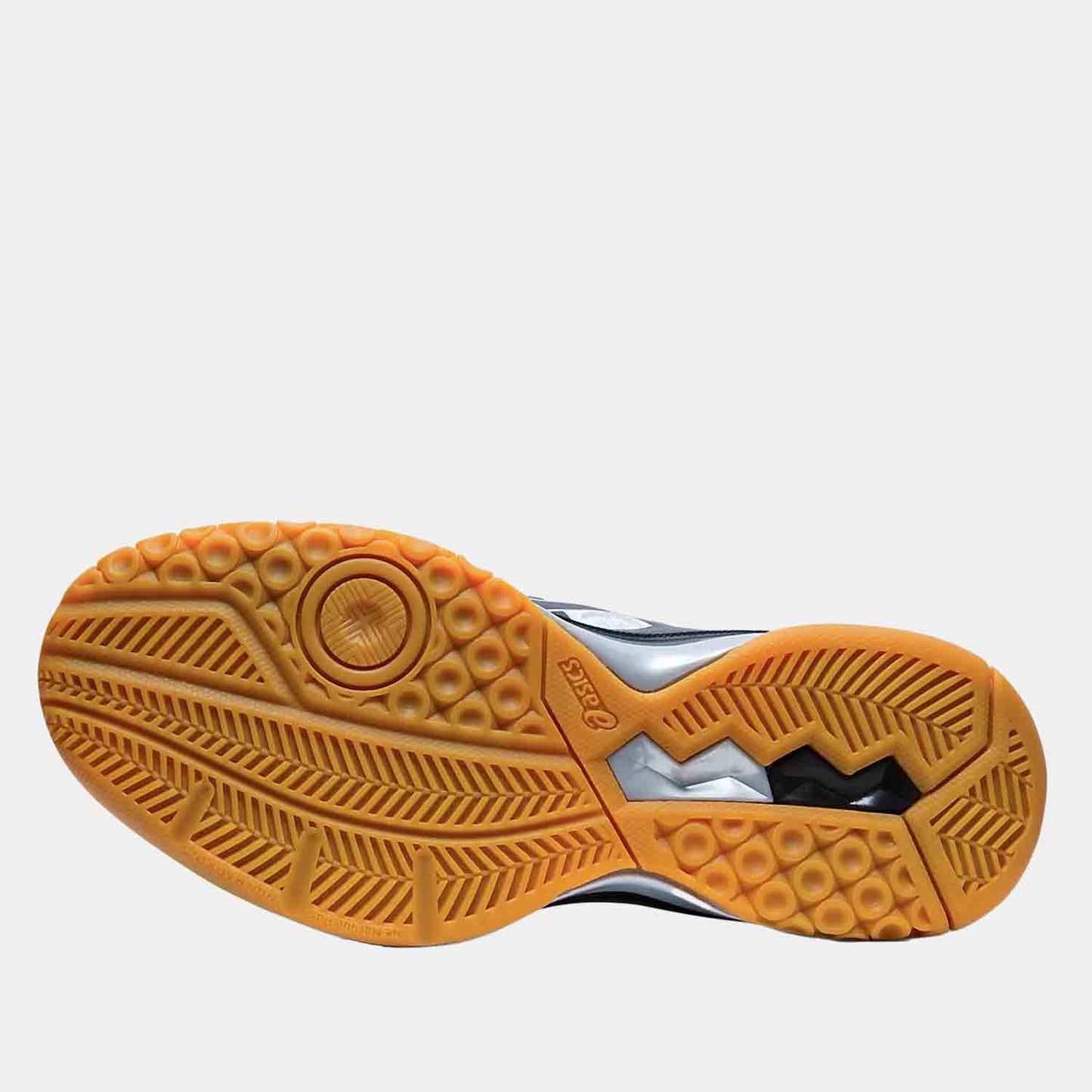 Bottom view of Women's Asics Gel-Rocket 9.