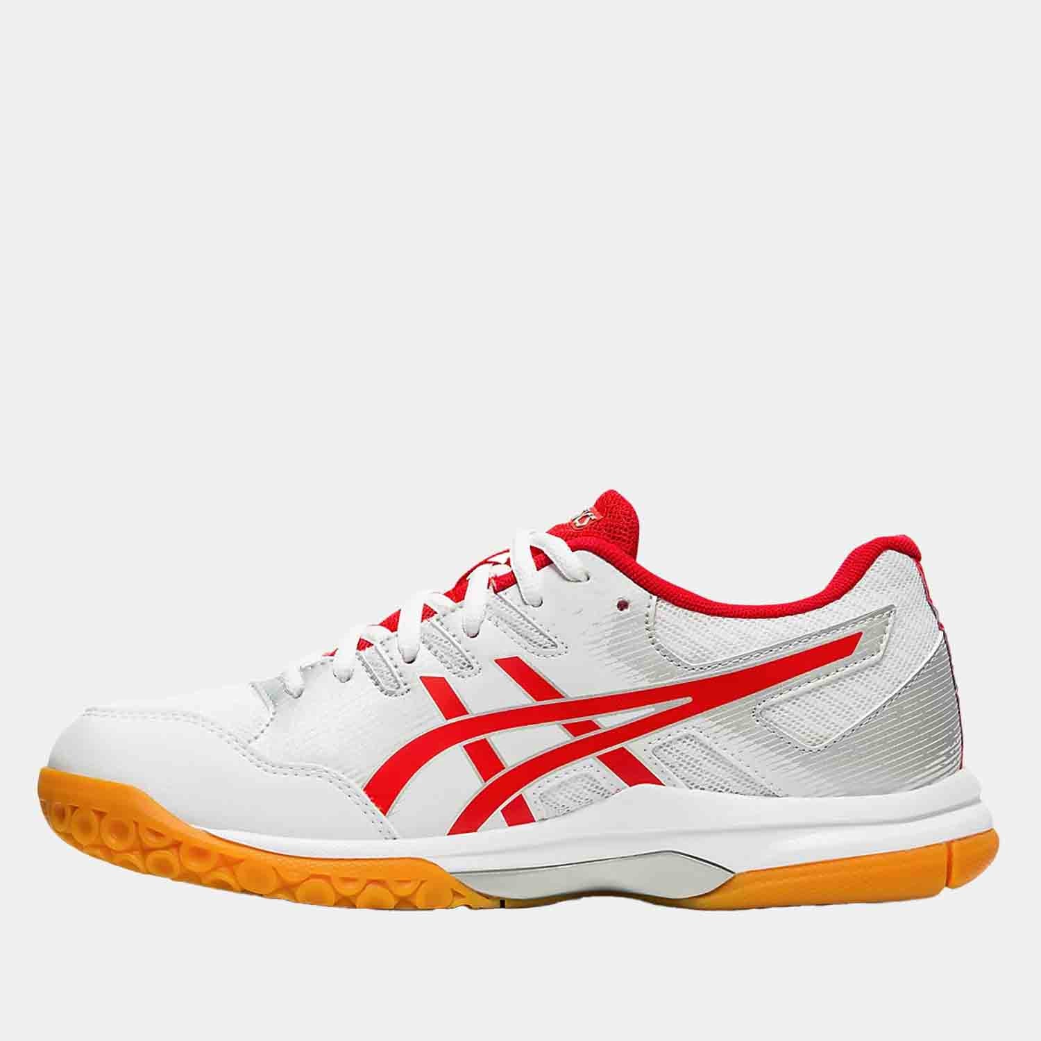Side medial view of Women's Asics Gel-Rocket 9.