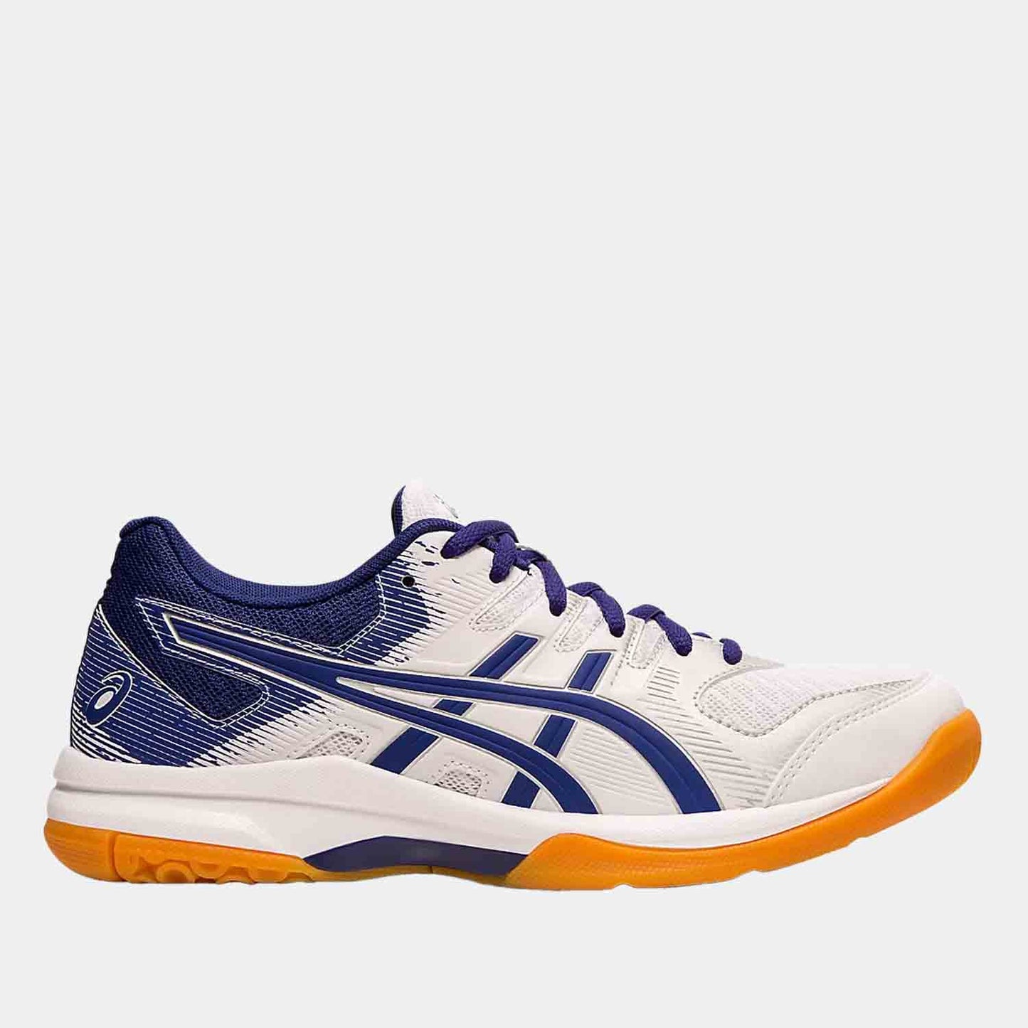 Side view of Women's Asics Gel-Rocket 9.