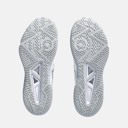 Bottom view of the Asics Women's Gel-Tactic 12 Volleyball Shoes.