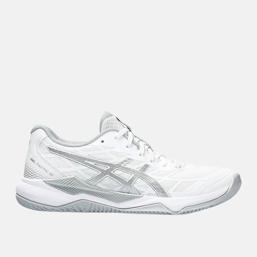 Side view of the Asics Women's Gel-Tactic 12 Volleyball Shoes.