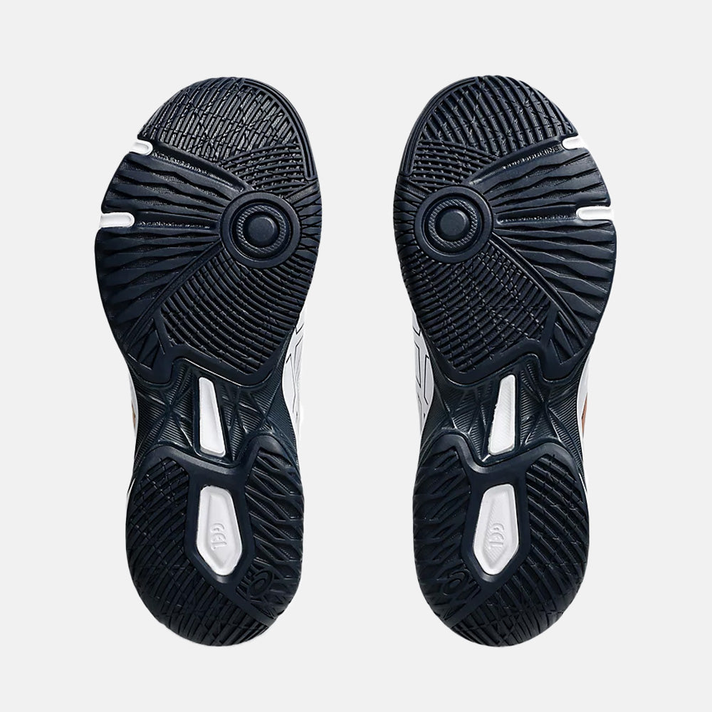 Bottom view of the Asics Women's Gel-Rocket 11 Volleyball Shoes.