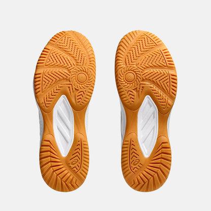 Bottom view of the Asics Women's Upcourt 6 Volleyball Shoes.