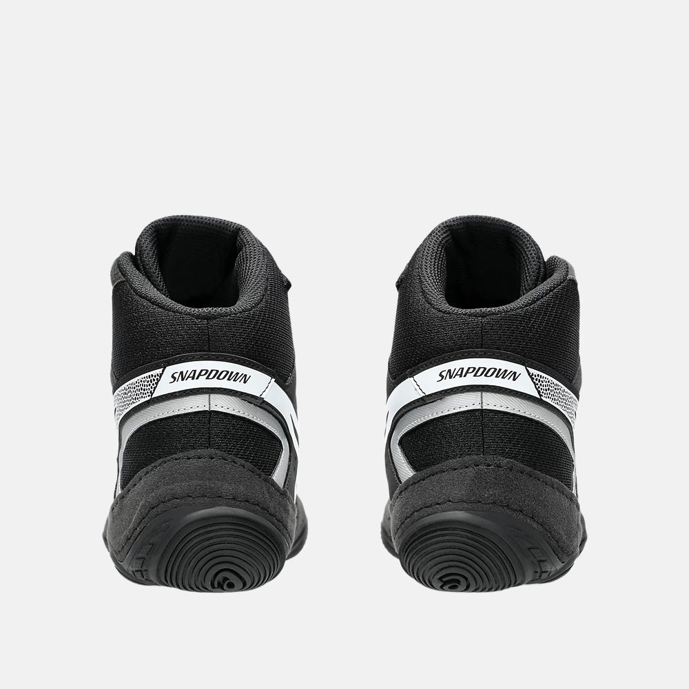Rear view of the Asics Snapdown 4 Wrestling Shoes.