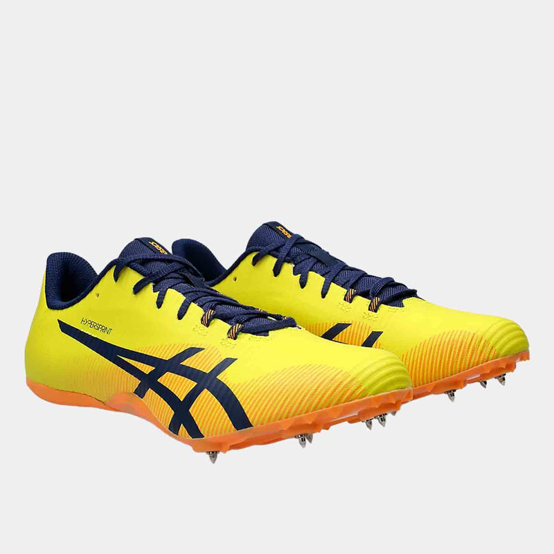 Front view of Asics Hypersprint 8 Sprint Spikes.