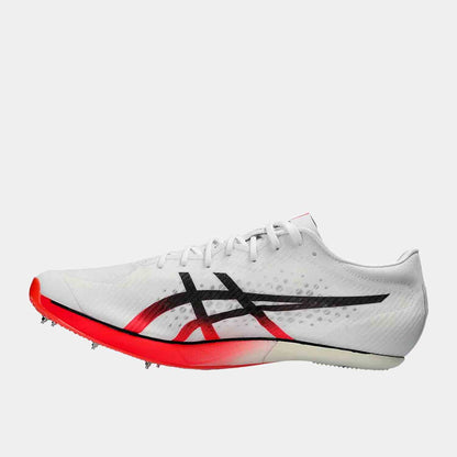 Side medial view of Asics Metaspeed Sprint Spikes.
