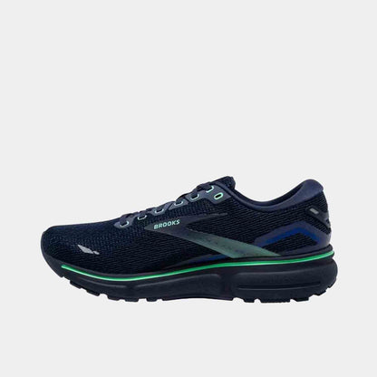 Side medial view of Men's Brooks Ghost 15 Running Shoes.