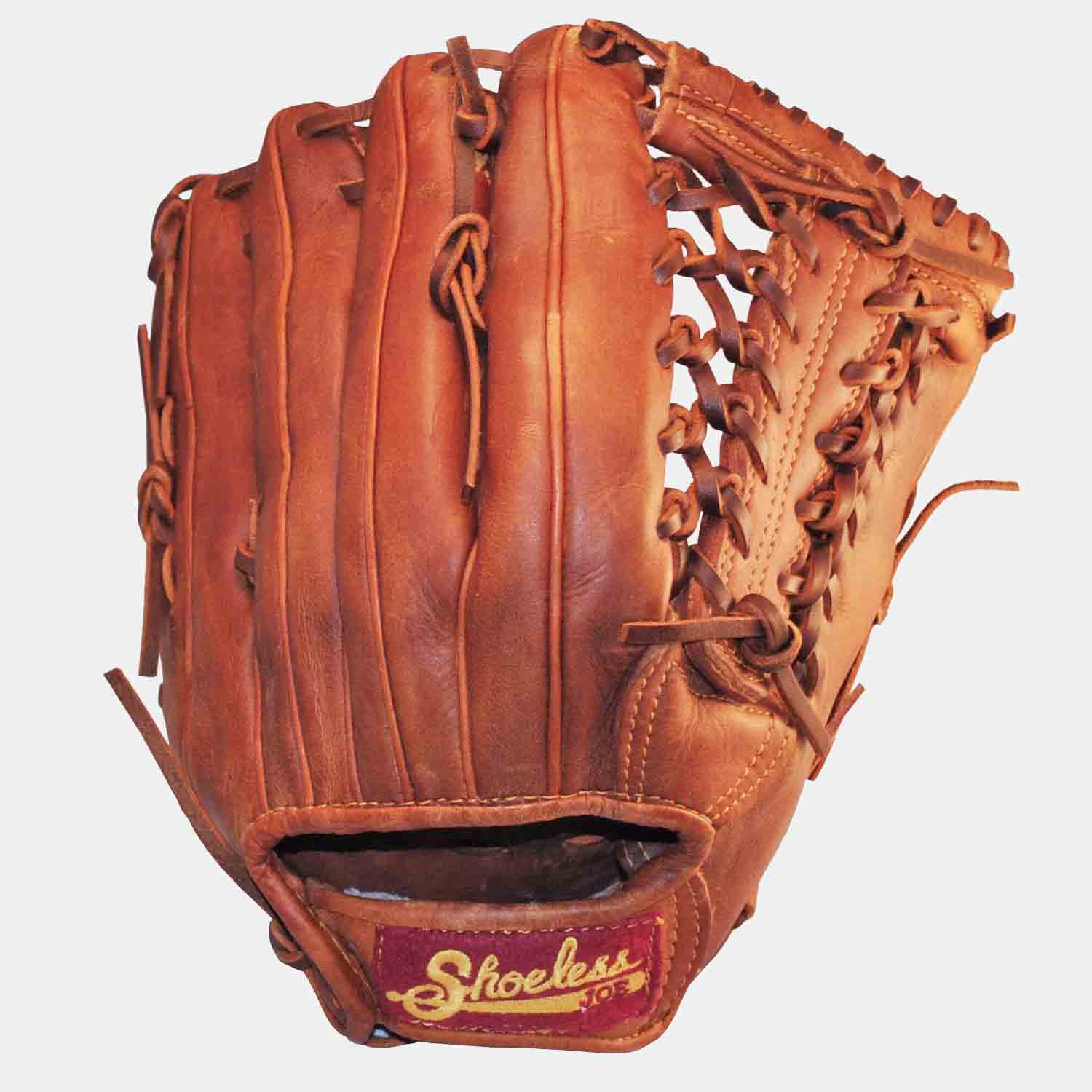 Rear view of 12.5" Modified Trap Fielding Glove.